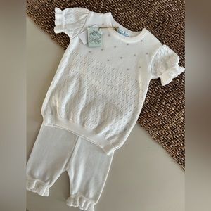 Feldman Bros. 18 mo Short Sweater set NEW